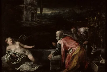 Susanna og de eldste, 1585